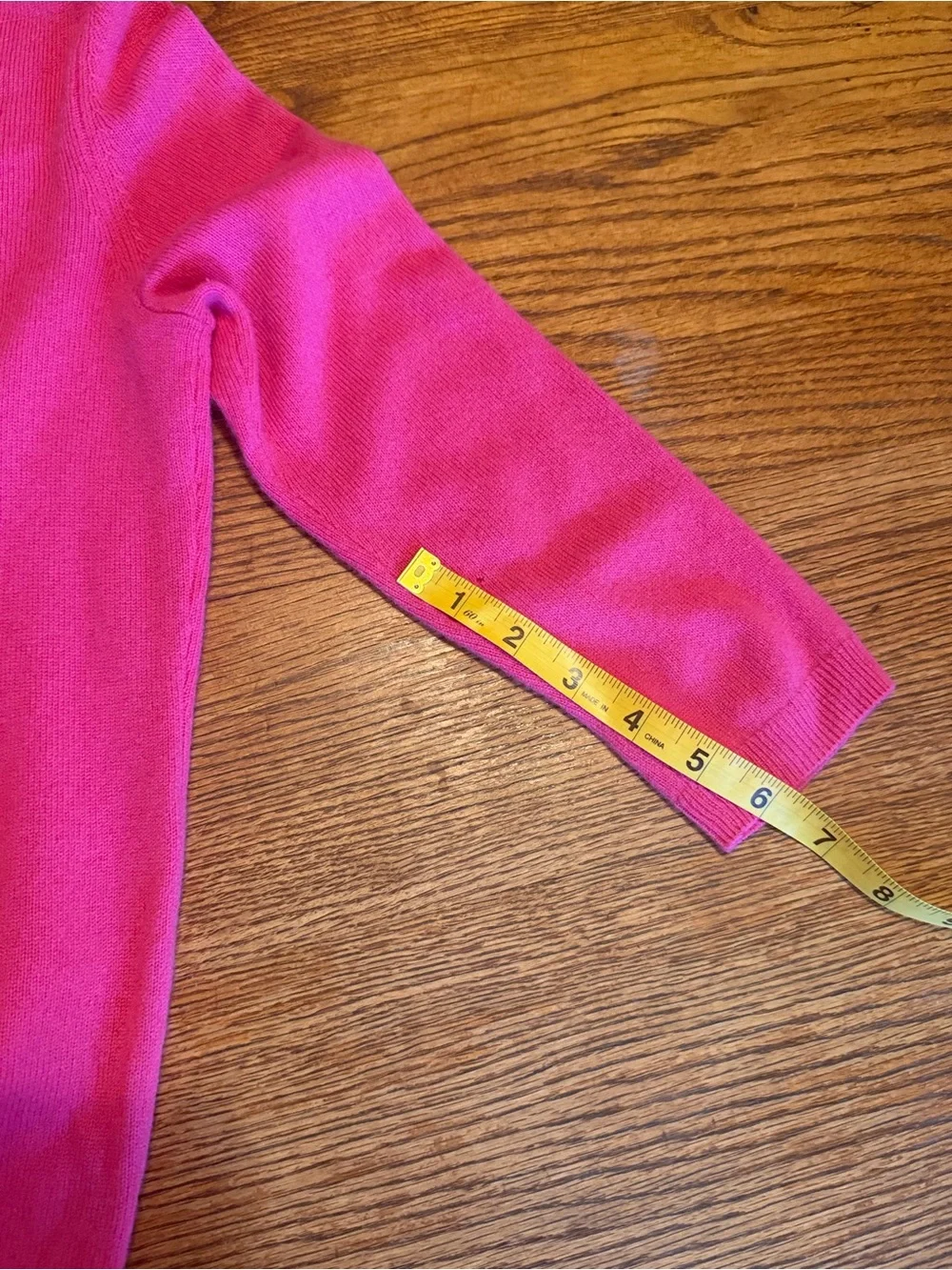 Talbots Petite 100% Pure Cashmere Crewneck Sweater Pink SP - Read Description